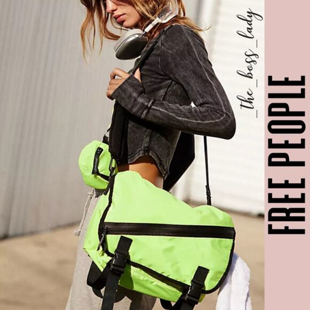 Free People bag messenger bag gym studio travel sports